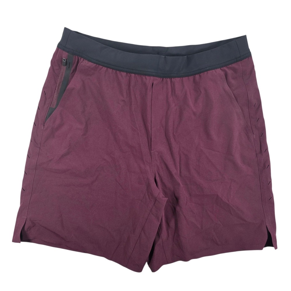 Ten Thousand The Interval Short 7" Lined Training Burgundy XL Mens TTSH002V2
